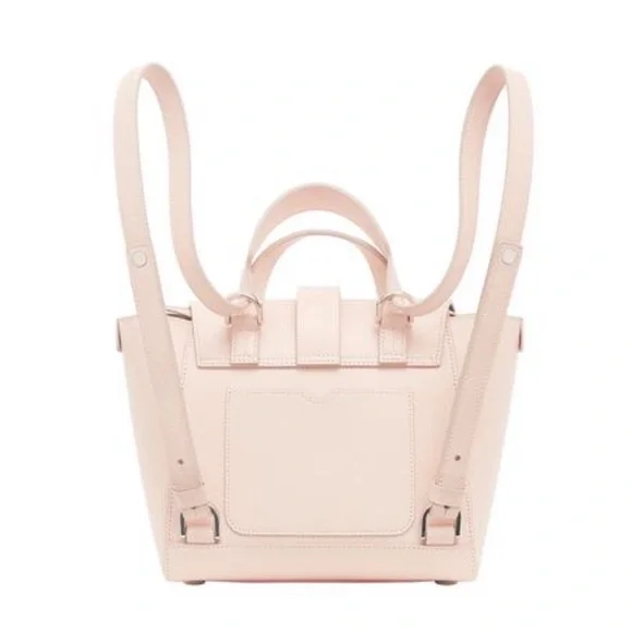 SENREVE MINI MAESTRA IN  BLUSH PEBBLED LEATHER - Picture 7 of 10